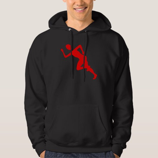 Running - Red Hoodie (Vorderseite)