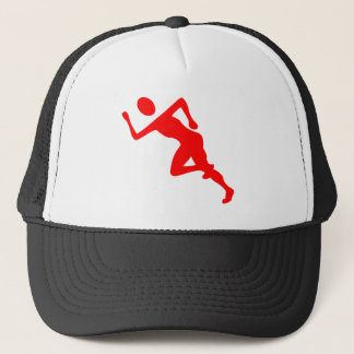 Running - Red Truckerkappe