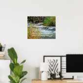Running River Nature Foto Rumi Verse Poster (Heimbüro)