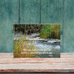 Running River Rumi Poetry Verse Fotoblock