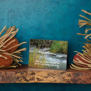 Running River Rumi Poetry Verse Fotoplatte