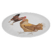 Running Roster und Braun Schneidebrett (Ecke)