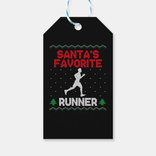 Running Runner Half Marathon Ugly Geschenkanhänger (Vorderseite)