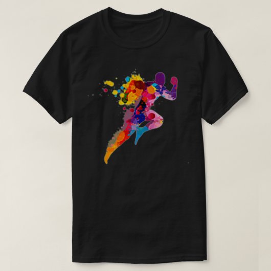 Running Runner Track & Field T-Shirt (Design vorne)
