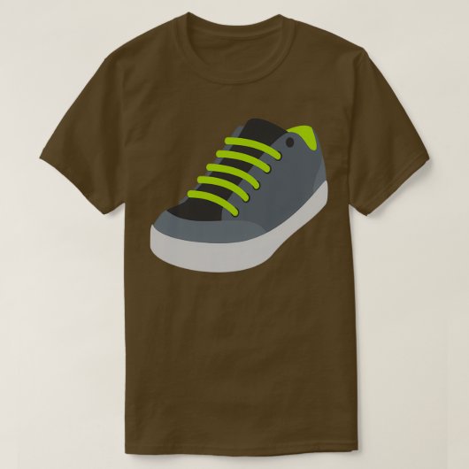 Running Shoe Athletic Shoe Runner Sneaker Tennis S T-Shirt (Design vorne)