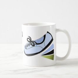 Running Shoe - Geboren zum Ausführen Kaffeetasse