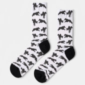 Running Silken Windhound Socken (Linkes Detail)