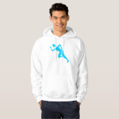 Running - Sky Blue Hoodie (Vorne ganz)