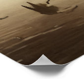 Running-Solid | AI Art Poster (Ecke)