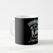 Running Sport Funny Runner Old Man Geschenk Kaffeetasse (Vorderseite Links)