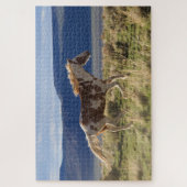 Running Stallion, Steens Mountains, Oregon Puzzle (Vertikal)