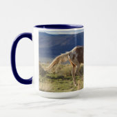 Running Stallion, Steens Mountains, Oregon Tasse (Links)