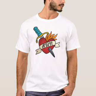 Running Tattoo T-Shirt