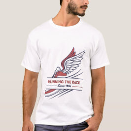 Running the Race Since 1976 Black History Month Tr T-Shirt
