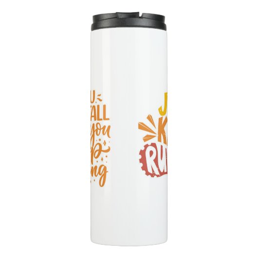 RUNNING THERMOSBECHER (Rückseite)