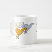 Running three kaffeetasse (Vorderseite Links)