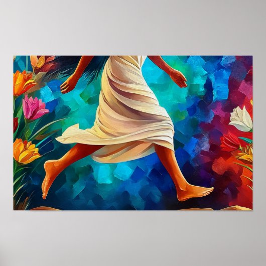 Running to Tell the Good News Poster (Vorne)