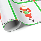 Running Track and Field Gift Wrapping Paper Geschenkpapier (Rolleneckpunkt)