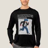 Running Tri-Blend Shirt (Vorderseite)