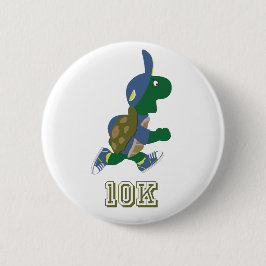 Running Turtle 10K - Blau Button