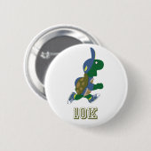 Running Turtle 10K - Blau Button (Vorne & Hinten)