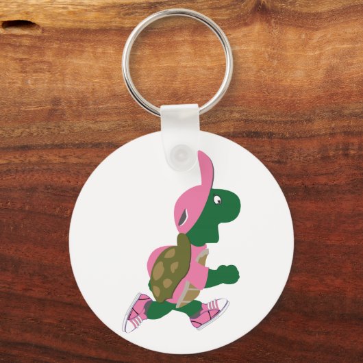 Running Turtle Schlüsselanhänger (Vorderseite)