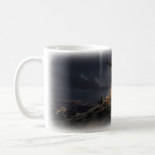 Running Up That Hill Eagle Nachtsicht Tasse