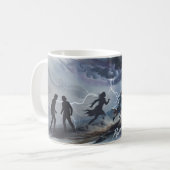 Running Up That Hill — Sturm- und Blitzjagd M Kaffeetasse (Vorderseite Links)