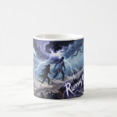 Running Up That Hill — Sturm und Blitzschlag M Kaffeetasse (Mittel)