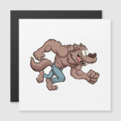 Running Werewolf Magnetkarte (Vorne/Hinten)