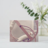 Running Wheel Mäuse Postkarte (Stehend Vorderseite)