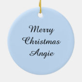 Running Wild Buckskin Horse Keramikornament (Hinten)