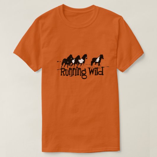 Running Wild T-Shirt (Design vorne)