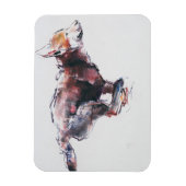 Running Wolf Magnet (Vertikal)
