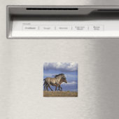 Running Yearlings Magnet (In Situ (Geschirrspüler))