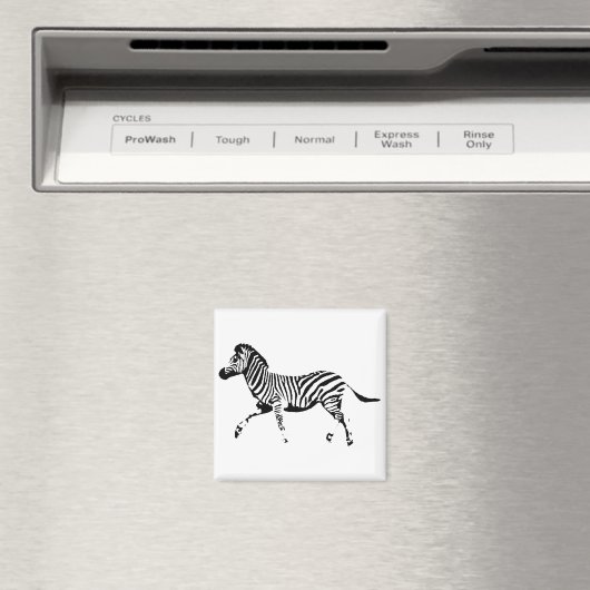 Running Zebra Magnet (In Situ (Geschirrspüler))