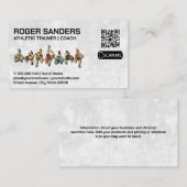 Runningansicht | Trainer Visitenkarte (Vorne/Hinten)