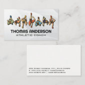 Runningansicht Visitenkarte (Vorne/Hinten)