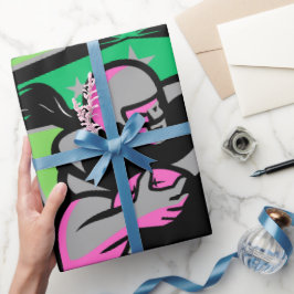 Runningback Geschenkpapier