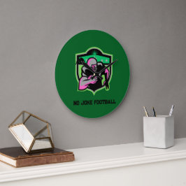 Runningback Große Wanduhr