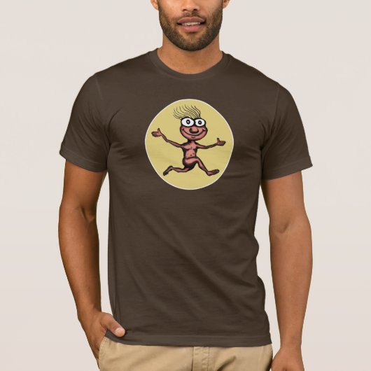 runningnaked T-Shirt (Vorderseite)