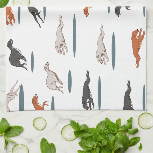 RUNNY GRAY HOUND 12000 TRANS GESCHIRRTUCH (Gefaltet)