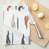 RUNNY GRAY HOUND 12000 TRANS GESCHIRRTUCH (Viertel Falte)