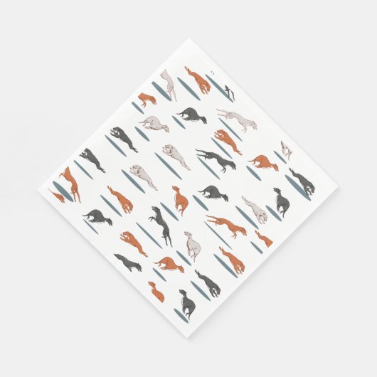 RUNNY GRAY HOUND 12000 TRANS SERVIETTE (Ecke)