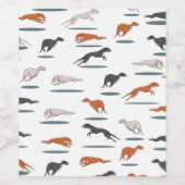 RUNNY GRAY HOUND 12000 TRANS WEINETIKETT (Einzelnes Label)