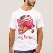Runny Ice-Creme-T - Shirt (Vorderseite)
