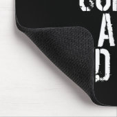 Runs auf Kaffee und Rotwein Mousepad (Ecke)