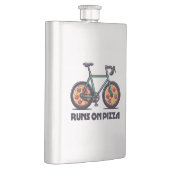 Runs auf Pizza Flachmann (Rechts)