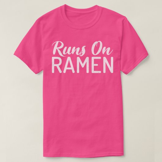 Runs auf Ramen 2774 T-Shirt (Design vorne)