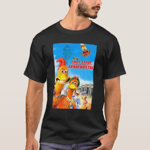 Runs Graphic Arts Chickens Vintag Comedy Animation T-Shirt